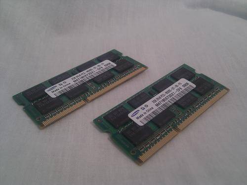 4GB (2x2GB) DDR3 PC3-8500 Samsung Laptop RAM Memory 1066MHz SO-DIMM 204 pin