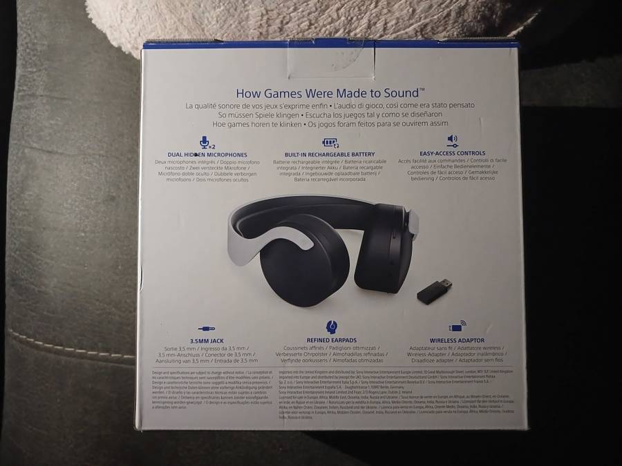PS5 PULSE 3D WIRELSESS HEADSETS