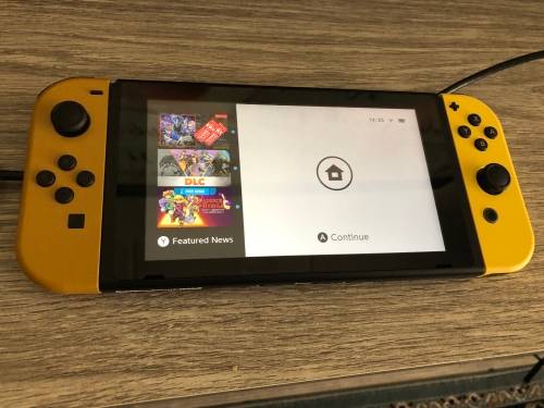 Nintendo switch lets go edition with games and accessories