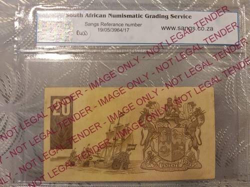 1981 R20 SECOND ISSUE GERHARD DE KOCK REPLACEMENT NOTE AU 50