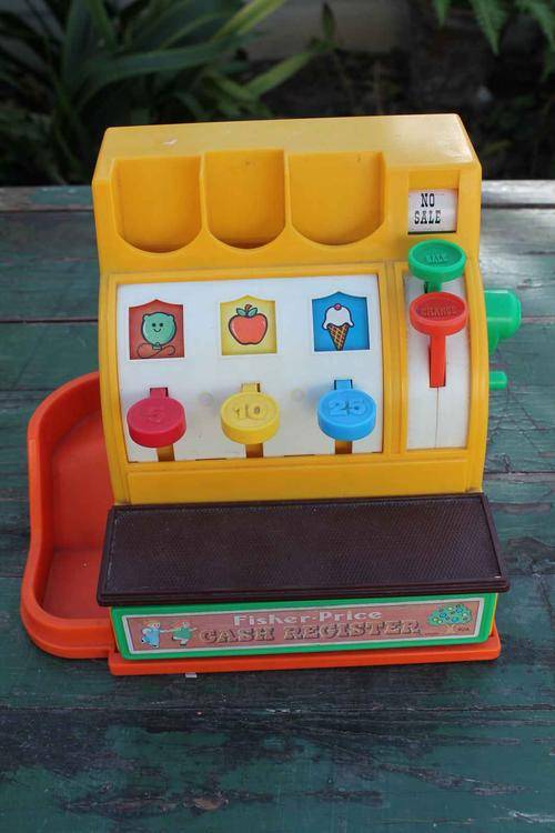 Vintage Fisher Price Money Till