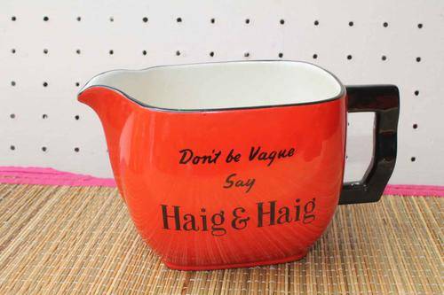 Vintage Carlton Ware Haig & Haig Water Jug