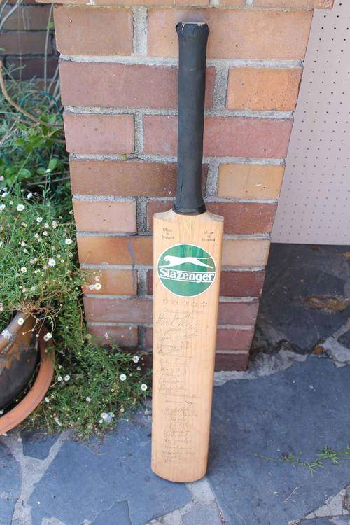 Cricket Bat Rest of South Africa vs. Transvaal XI
