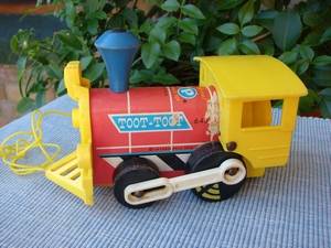Vintage Fisher-Price Toot-Toot Engine