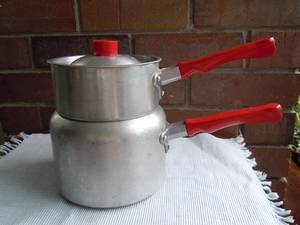 Vintage Double Boiler Made in England