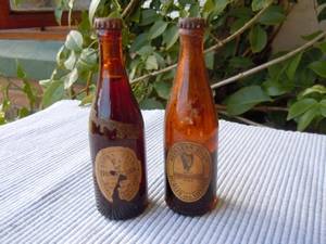 Vintage Guinness Stout Miniature Bottles