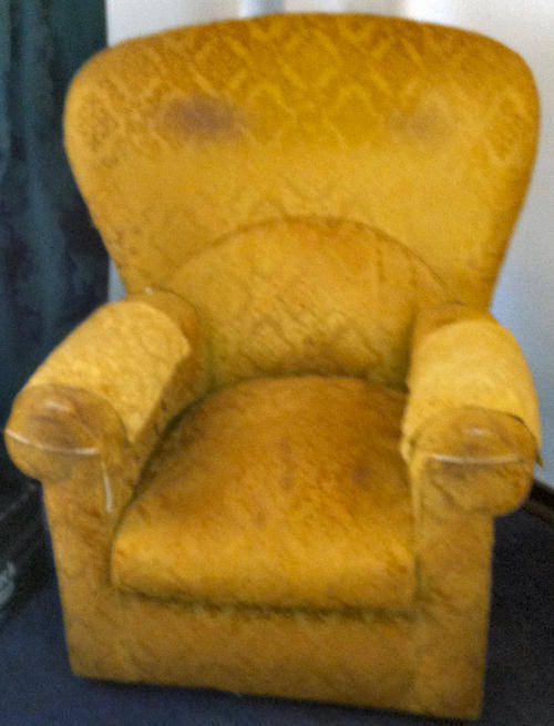 OLD WINGBACK ROCKING CHAIR