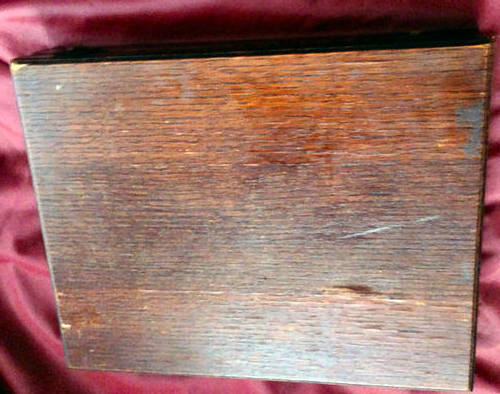 CUTLERY SET BOX-WOOD