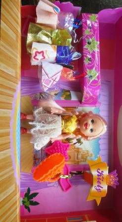 Doll with outfits