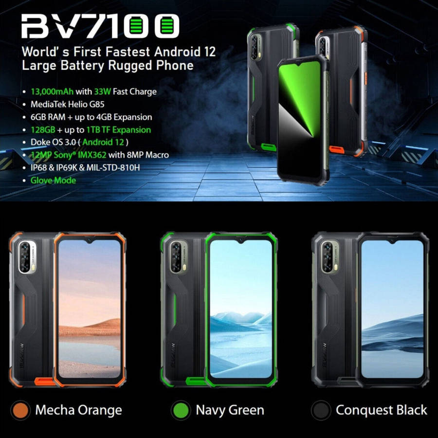 Blackview BV7100 Ruggedized Phone