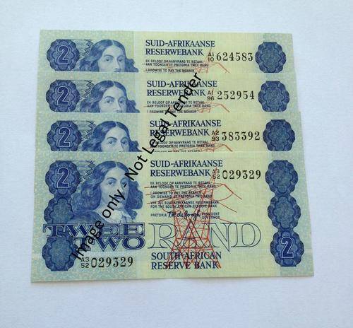 R2 Banknotes of TW De Jongh Mint Uncirculated