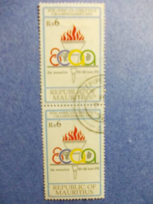 Mauritius 1992- 8th Afrivan SAthletics Championships - used