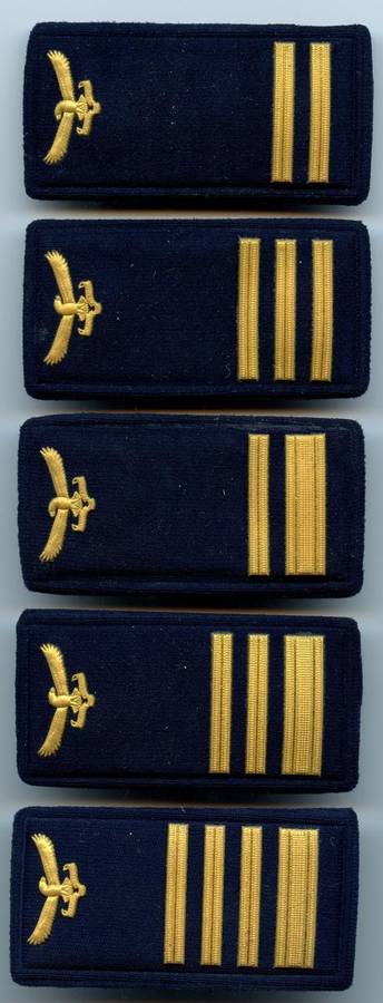 SA Air Force Coveralls Ranks Lot