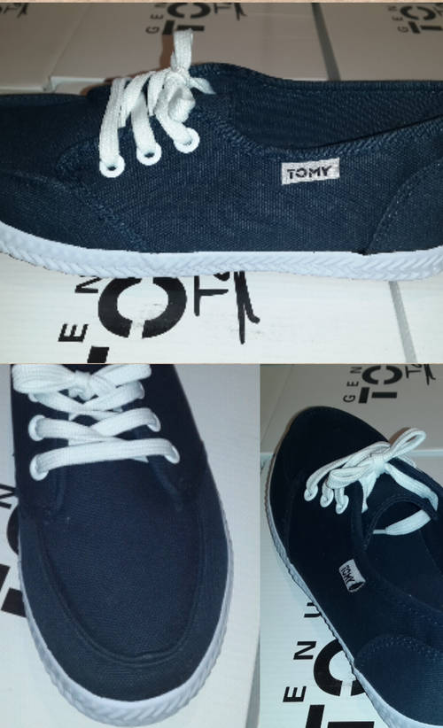 GENUINE TOMY TAKKIES BOAT SHOE DENIM