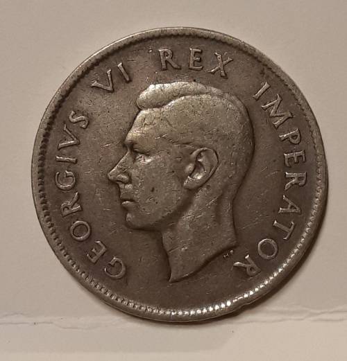 1942 South African 2 shillings