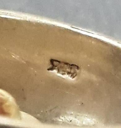 Antique Silver ring lot 3