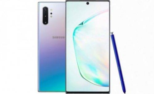 SAMSUNG GALAXY NOTE 10 PLUS AND SAMSUNG FIT WATCH - AURA GLOW - 256GB - ICASA APPROVED - LOCAL STOCK