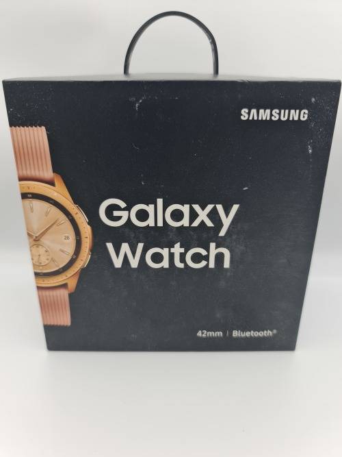 SAMSUNG GALAXY WATCH - 42MM - ROSE GOLD + CHARGING STAND