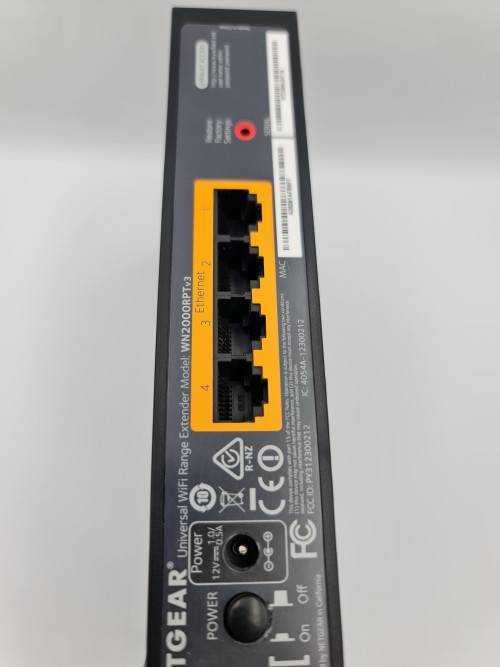 NETGEAR - UNIVERSAL WIFI RANGE EXTENDER - MODEL: WN2000RPT