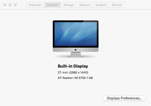 27` APPLE IMAC - INTEL CORE I5 - 2TB HDD - 8GB RAM - IMMACULATE CONDITION