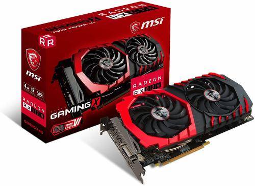 MSI RX 570 Gaming X 4GB OC Gaming Graphics Card with Original Box