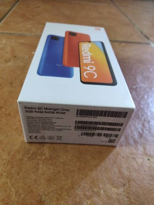 *Brand New Sealed* Xiaomi RedMi 9C 64GB Midnight Grey Phone