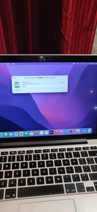 MacBook Pro 13 inch Retina (Early 2015), 256GB SSD, 8GB RAM