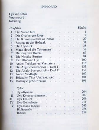 Die Uys Geskiedenis 1704-1974 - Ian S. Uys ( Signed copy)