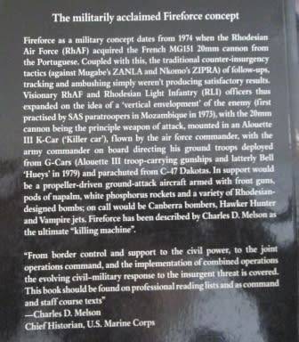 Counter-Strike from the Sky The Rhodesian All-Arms Fireforce in the War in the Bush 1974-1980 - J.R.