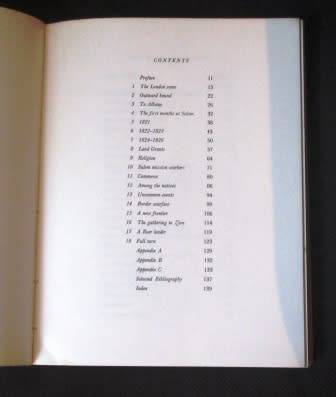 The 1820 Settlers of Salem Hezekiah Sephton`s Party - A.E. Makin