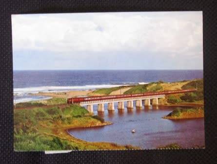 Umgababa River, Natal South Coast ( S.A.R. Publicity and Travel Dept.)