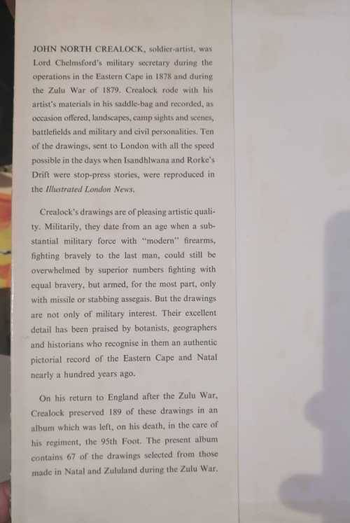 The Road To Ulundi. The water-colour drawings of John North Crealock ( The Zulu War of 1879) Ltd Ed