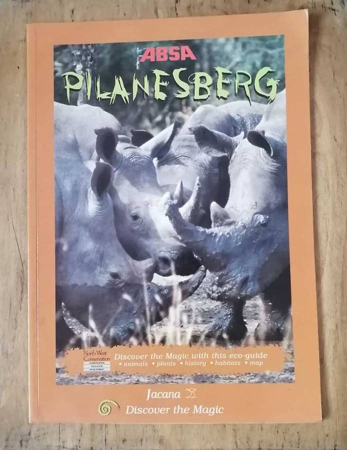 Pilanesberg  eco-guide , animals ,plants, history, habitats, map. Beautiful illustrations.