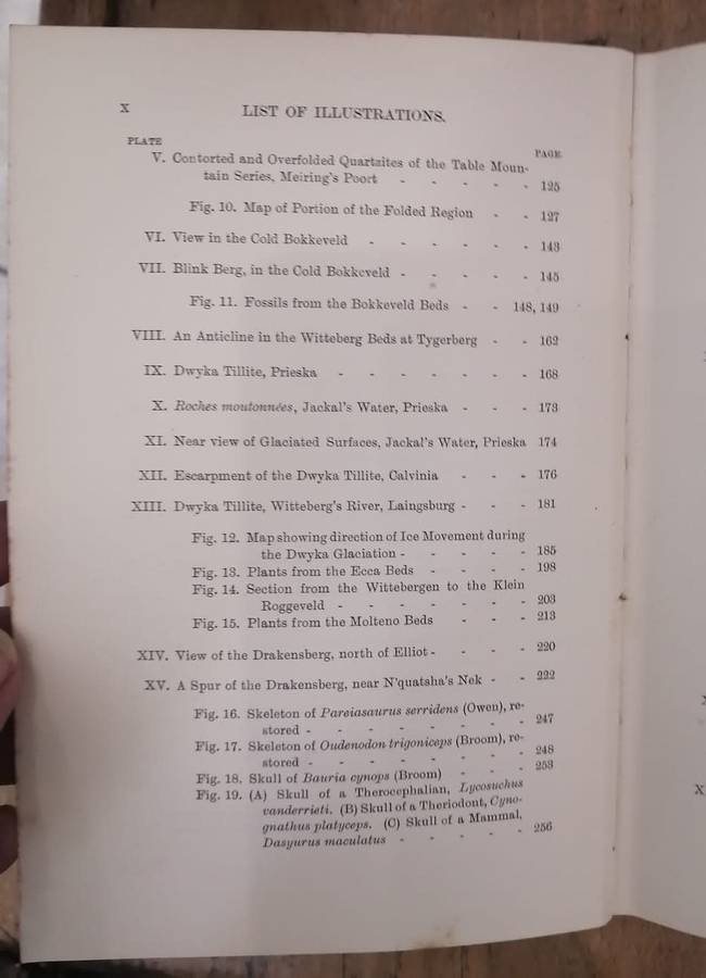 The Geology of Cape Colony - Rogers & Du Toit (1909)