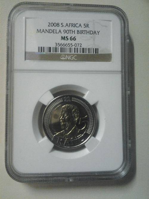 Great Buy!! 2008 Mandela R5 - NGC MS66!