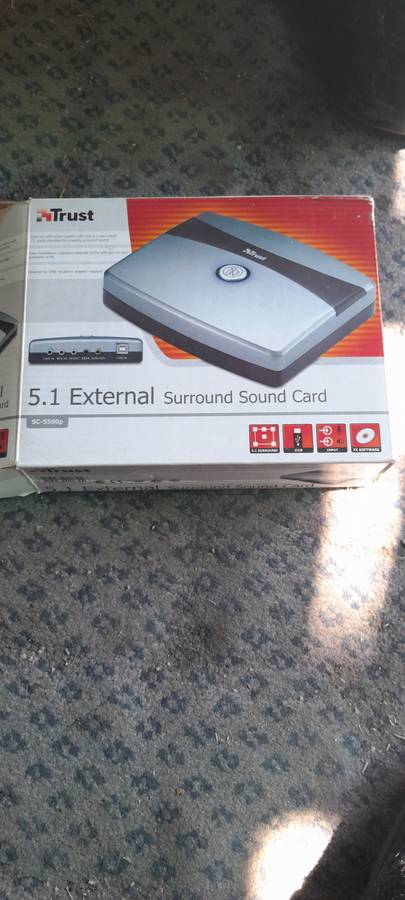 5.1 EXTERNAL SOUND CARD