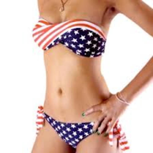 Sexy American Bikini Swimwear ( S & M, L)
