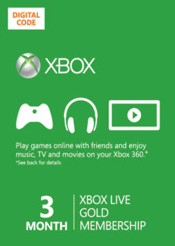 Xbox Live Gold 3 Month Membership [Fast Email Delivery]