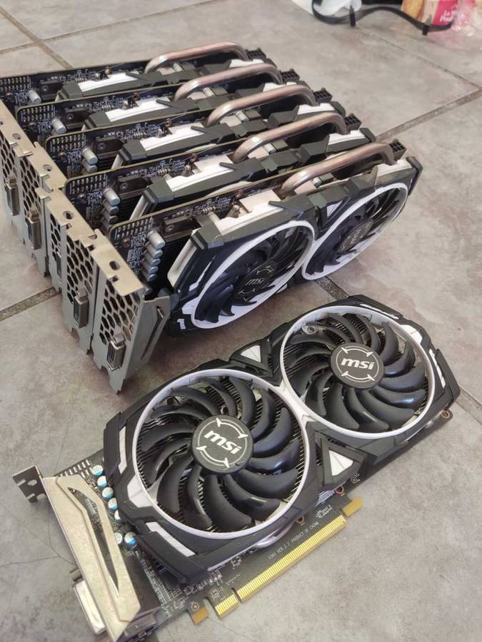 MSI RX 470 8GB Miner (Gaming Ready - DVI Output Only)