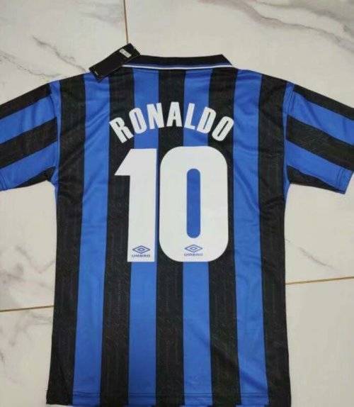 Retro Inter Milan (Ronaldo) 97/98 Home shirt  XL