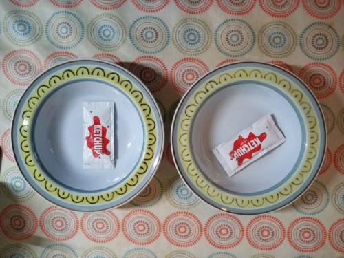 Arabia Finland Crownband desert bowls