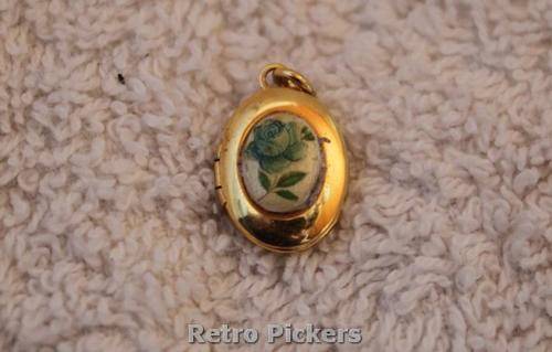 Two costume pendants