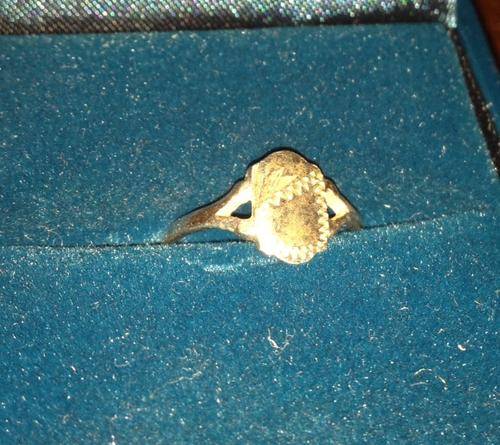 Silver Christening Ring