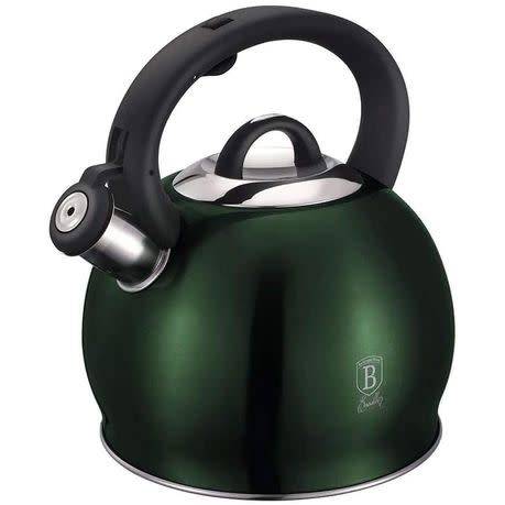 Berlinger Haus 3L Stainless Steel Whistling Kettle - Green
