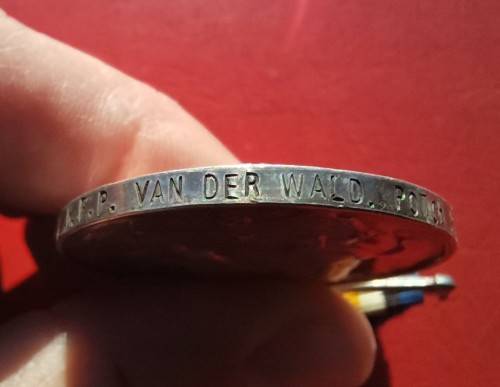 SILVER BWM TO BURGER VD WALT, POTCHEFSTROOM COMMANDO.