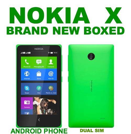 NOKIA X GREEN NEW BOXED