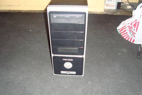 Microlab computer box Pentium 4,2.66Ghz,512mb ram,111Gb hard drive and cd Re writable rom