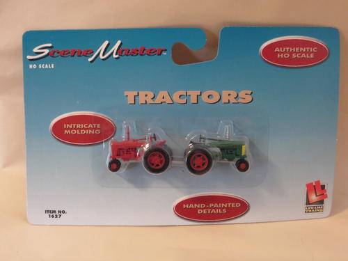 Scene Master 1627 Tractors in HO Scale (1:87) by Life-Like Trains