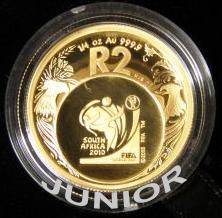 FIFA 2010 R2 1/4 ounce Gold coin