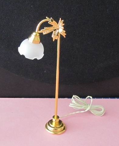 Dollhouse Miniature 1:12" scale - light fitting - standing lamp 12 V